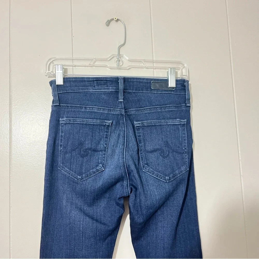 AG Adriano Goldschmied Farrah Skinny Jeans Dark Wash Stretch Denim Womens